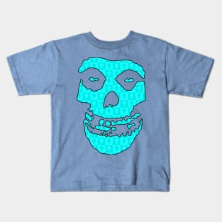 Crimson Ghost - Light Blue Aliens Kids T-Shirt